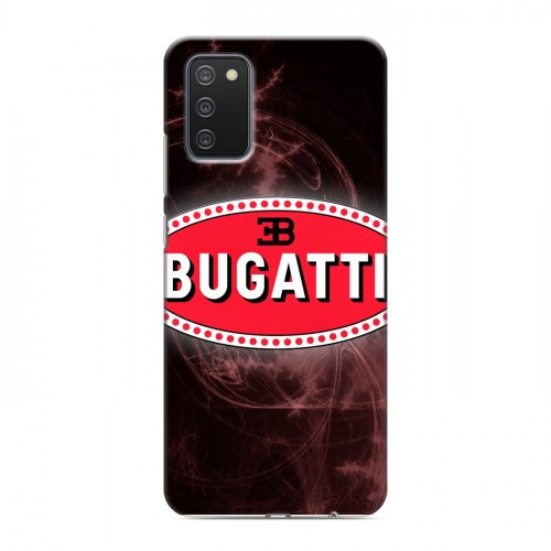 Дизайнерский пластиковый чехол для Samsung Galaxy A02s Bugatti