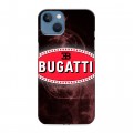 Дизайнерский силиконовый чехол для Iphone 13 Bugatti