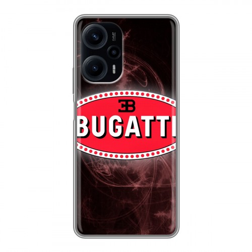 Дизайнерский силиконовый чехол для XIaomi Poco F5 Bugatti