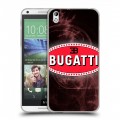 Дизайнерский пластиковый чехол для HTC Desire 816 Bugatti