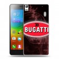 Дизайнерский пластиковый чехол для Lenovo A7000 Bugatti