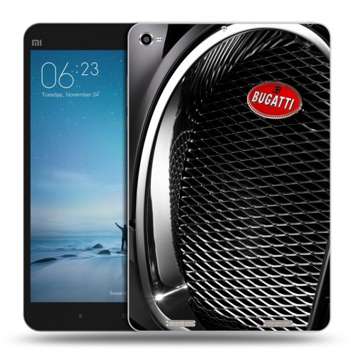 Дизайнерский силиконовый чехол для Xiaomi Mi Pad 2 Bugatti