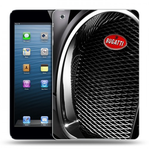 Дизайнерский пластиковый чехол для Ipad Mini Bugatti