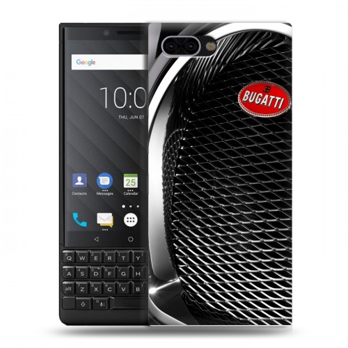 Дизайнерский пластиковый чехол для BlackBerry KEY2 Bugatti