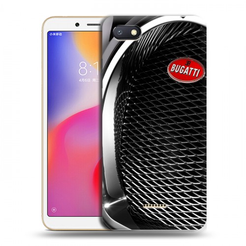 Дизайнерский пластиковый чехол для Xiaomi RedMi 6A Bugatti