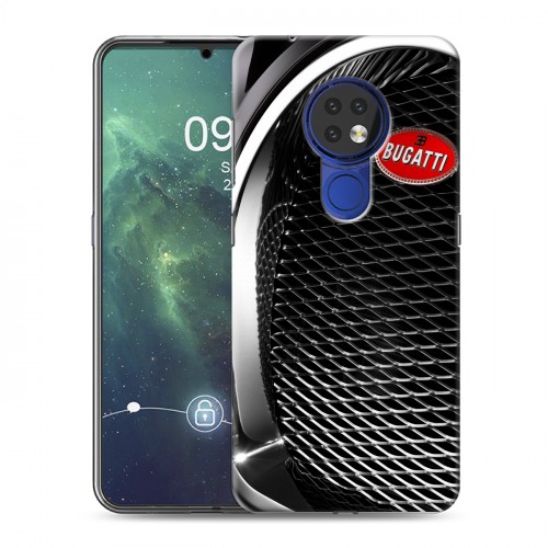 Дизайнерский силиконовый чехол для Nokia 6.2 Bugatti