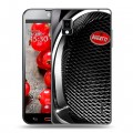 Дизайнерский пластиковый чехол для LG Optimus G Bugatti