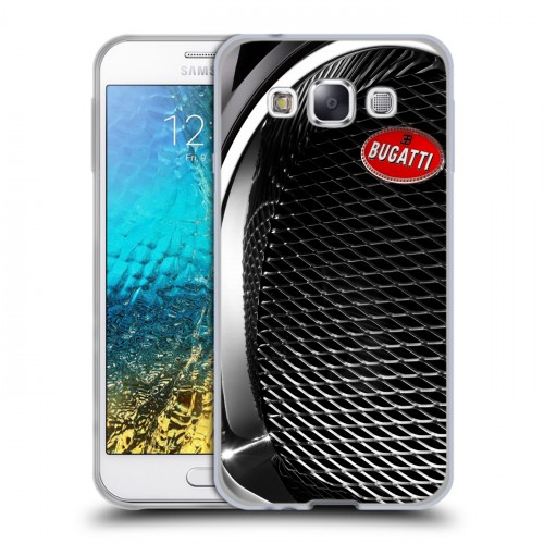 Дизайнерский пластиковый чехол для Samsung Galaxy E5 Bugatti