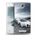 Дизайнерский пластиковый чехол для Lenovo A1000 Bugatti