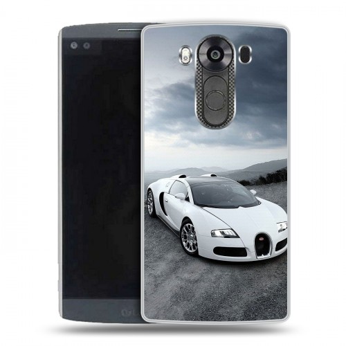 Дизайнерский пластиковый чехол для LG V10 Bugatti