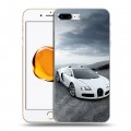 Дизайнерский пластиковый чехол для Iphone 7 Plus / 8 Plus Bugatti