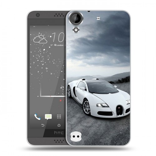 Дизайнерский пластиковый чехол для HTC Desire 530 Bugatti