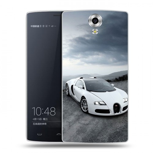 Дизайнерский силиконовый чехол для Homtom HT7 Bugatti