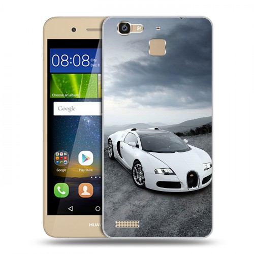 Дизайнерский пластиковый чехол для Huawei GR3 Bugatti