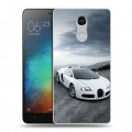 Дизайнерский силиконовый чехол для Xiaomi RedMi Pro Bugatti