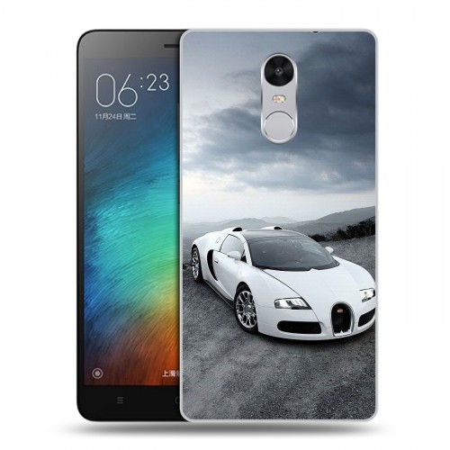 Дизайнерский силиконовый чехол для Xiaomi RedMi Pro Bugatti