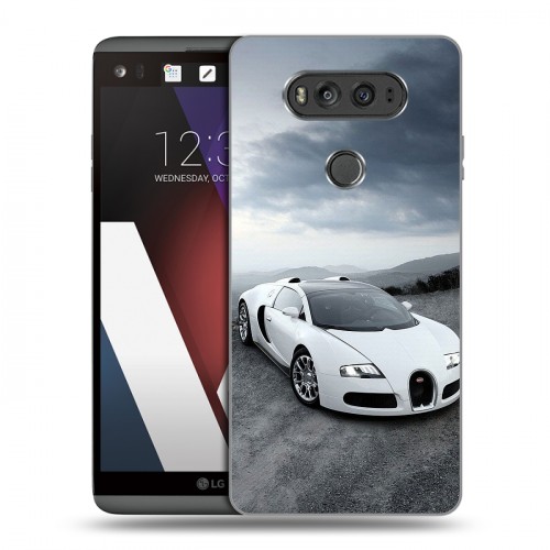 Дизайнерский пластиковый чехол для LG V20 Bugatti