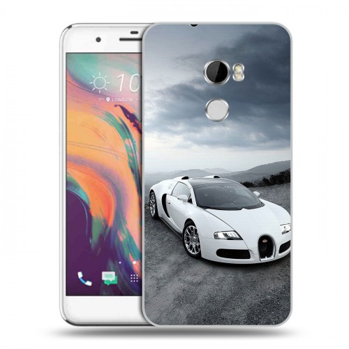 Дизайнерский пластиковый чехол для HTC One X10 Bugatti