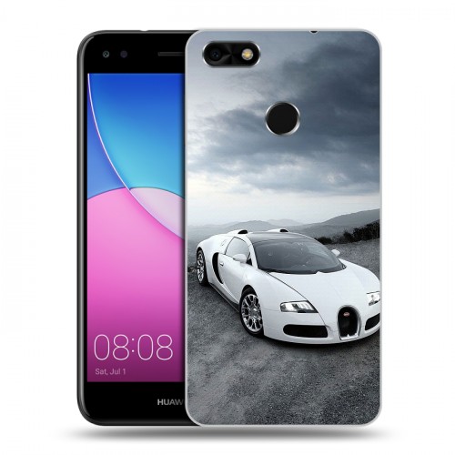 Дизайнерский пластиковый чехол для Huawei Nova Lite (2017) Bugatti