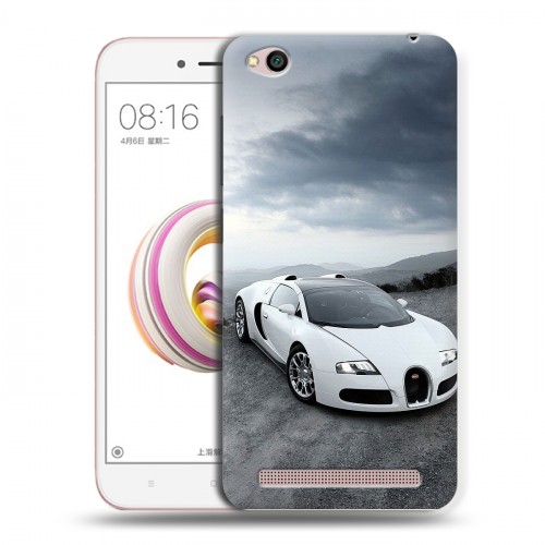 Дизайнерский пластиковый чехол для Xiaomi RedMi 5A Bugatti