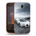 Дизайнерский пластиковый чехол для Nokia 1 Bugatti