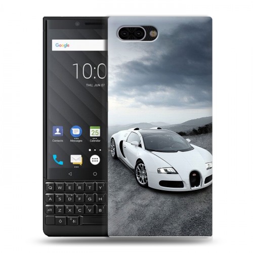 Дизайнерский пластиковый чехол для BlackBerry KEY2 Bugatti