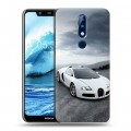 Дизайнерский силиконовый чехол для Nokia 5.1 Plus Bugatti