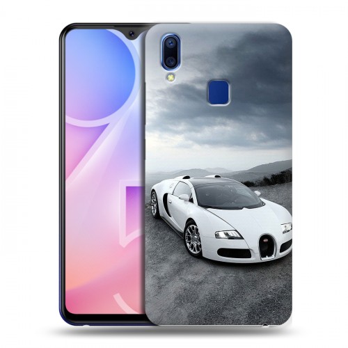 Дизайнерский пластиковый чехол для Vivo Y95 Bugatti