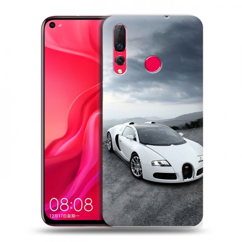 Дизайнерский пластиковый чехол для Huawei Nova 4 Bugatti