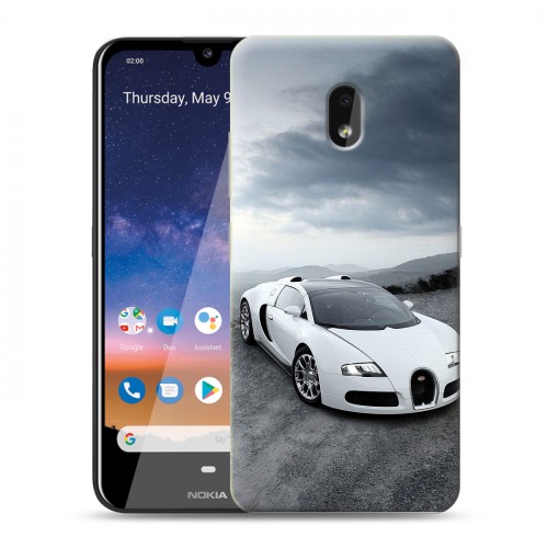 Дизайнерский пластиковый чехол для Nokia 2.2 Bugatti