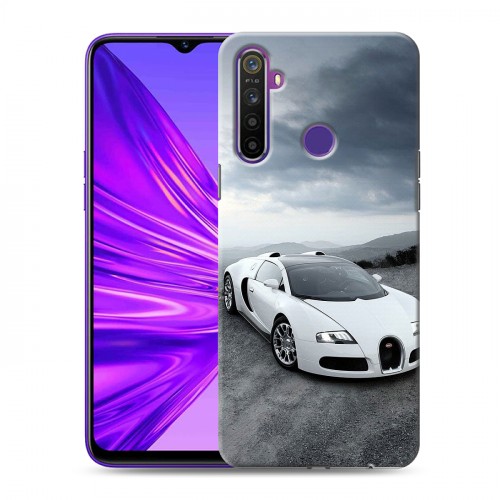 Дизайнерский силиконовый чехол для Realme 5 Bugatti