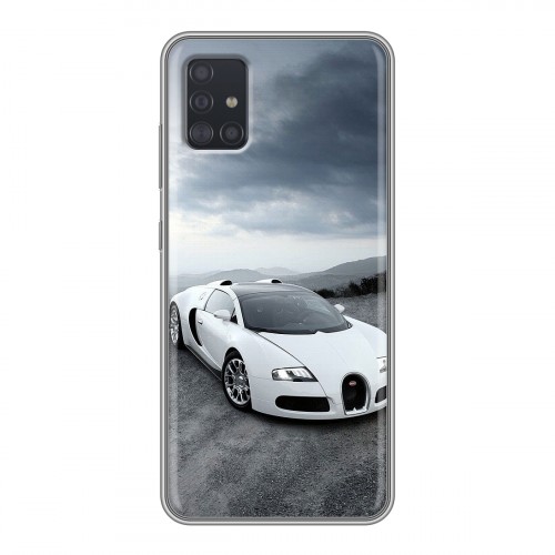 Дизайнерский силиконовый чехол для Samsung Galaxy A51 Bugatti