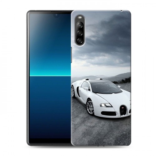 Дизайнерский силиконовый с усиленными углами чехол для Sony Xperia L4 Bugatti