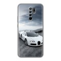 Дизайнерский силиконовый чехол для Xiaomi RedMi 9 Bugatti