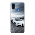 Дизайнерский силиконовый чехол для ZTE Blade A51 Bugatti