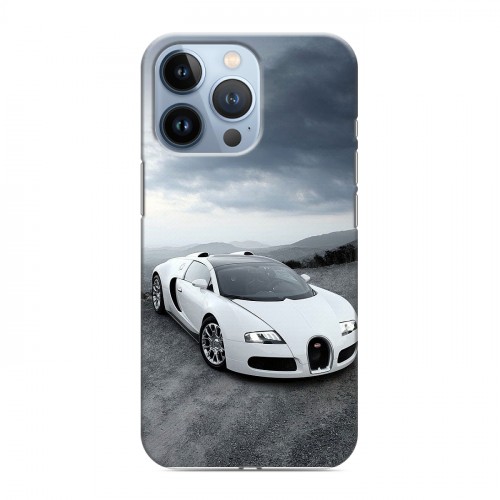 Дизайнерский силиконовый чехол для Iphone 13 Pro Bugatti