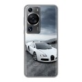 Дизайнерский силиконовый чехол для Huawei P60 Bugatti