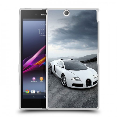 Дизайнерский пластиковый чехол для Sony Xperia Z Ultra  Bugatti