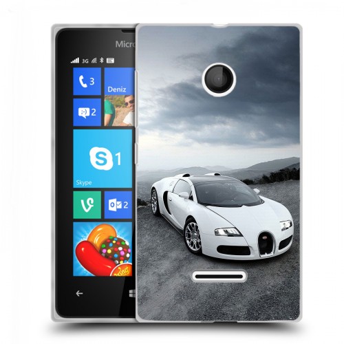 Дизайнерский пластиковый чехол для Microsoft Lumia 435 Bugatti