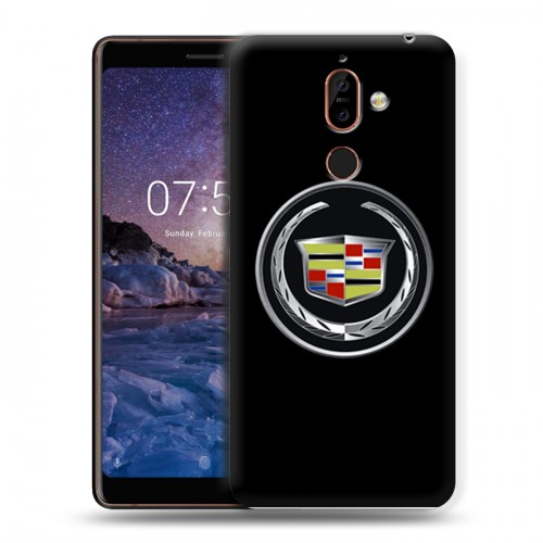 Дизайнерский пластиковый чехол для Nokia 7 Plus Cadillac