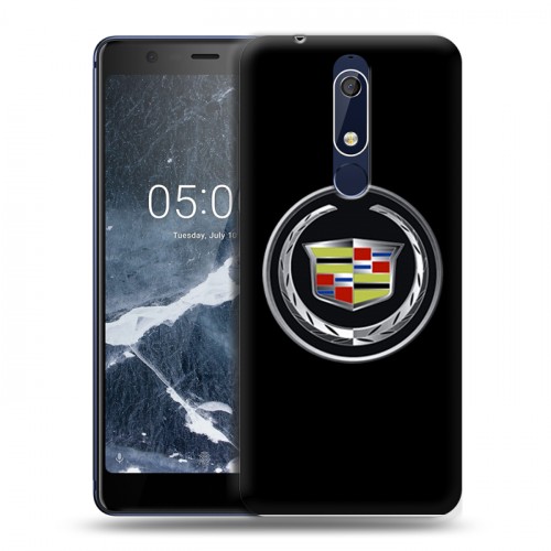 Дизайнерский пластиковый чехол для Nokia 5.1 Cadillac