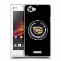 Дизайнерский пластиковый чехол для Sony Xperia L Cadillac