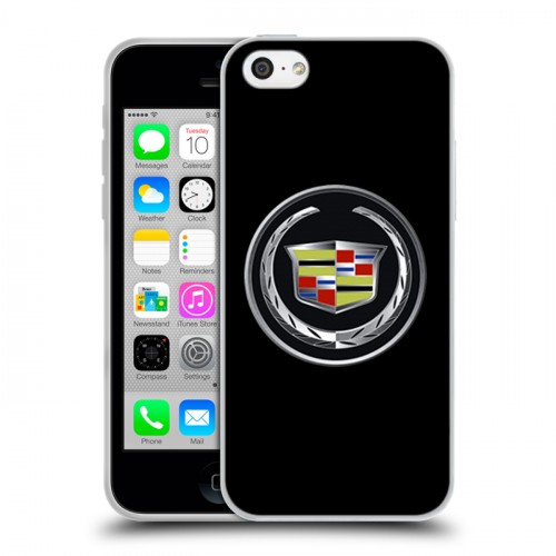 Дизайнерский пластиковый чехол для Iphone 5c Cadillac