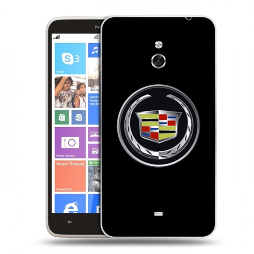 Дизайнерский пластиковый чехол для Nokia Lumia 1320 Cadillac