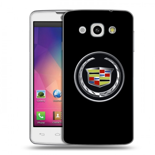 Дизайнерский пластиковый чехол для LG L60 Cadillac