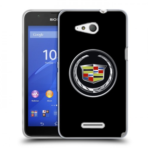 Дизайнерский пластиковый чехол для Sony Xperia E4g Cadillac