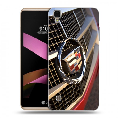 Дизайнерский пластиковый чехол для LG X Style Cadillac