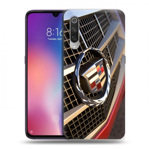 Дизайнерский силиконовый с усиленными углами чехол для Xiaomi Mi9 Cadillac