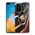 Дизайнерский пластиковый чехол для Huawei P40 Cadillac