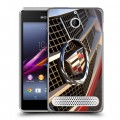 Дизайнерский силиконовый чехол для Sony Xperia E1 Cadillac